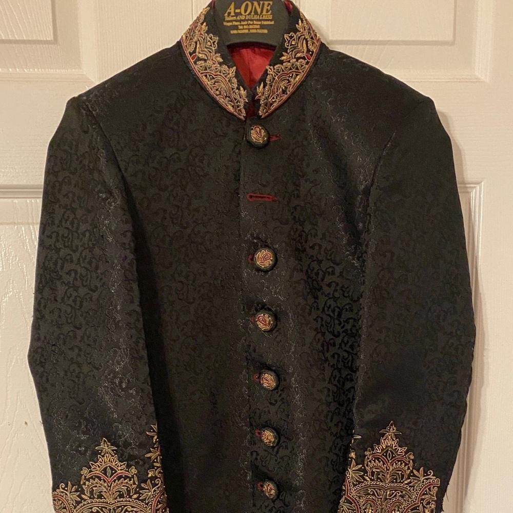 Sherwani with Qula  for 12-14 years old boys